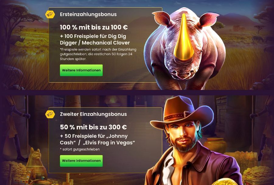150% Welcome Bonus at Bizzocasino
