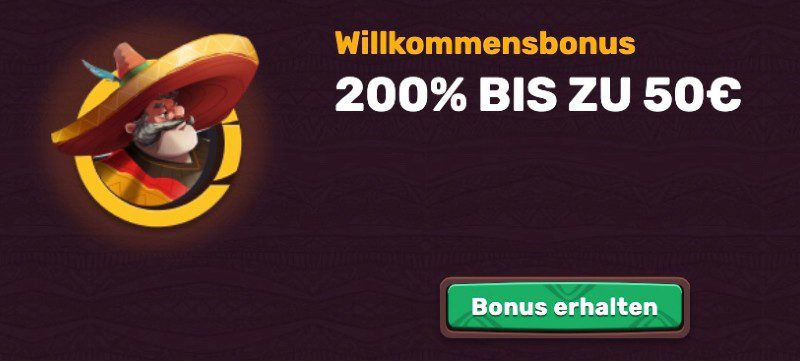 200% Welcome Bonus at 5Gringos