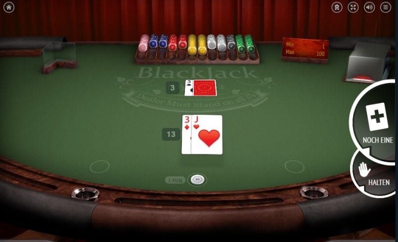 Blackjack at iLucki Casino