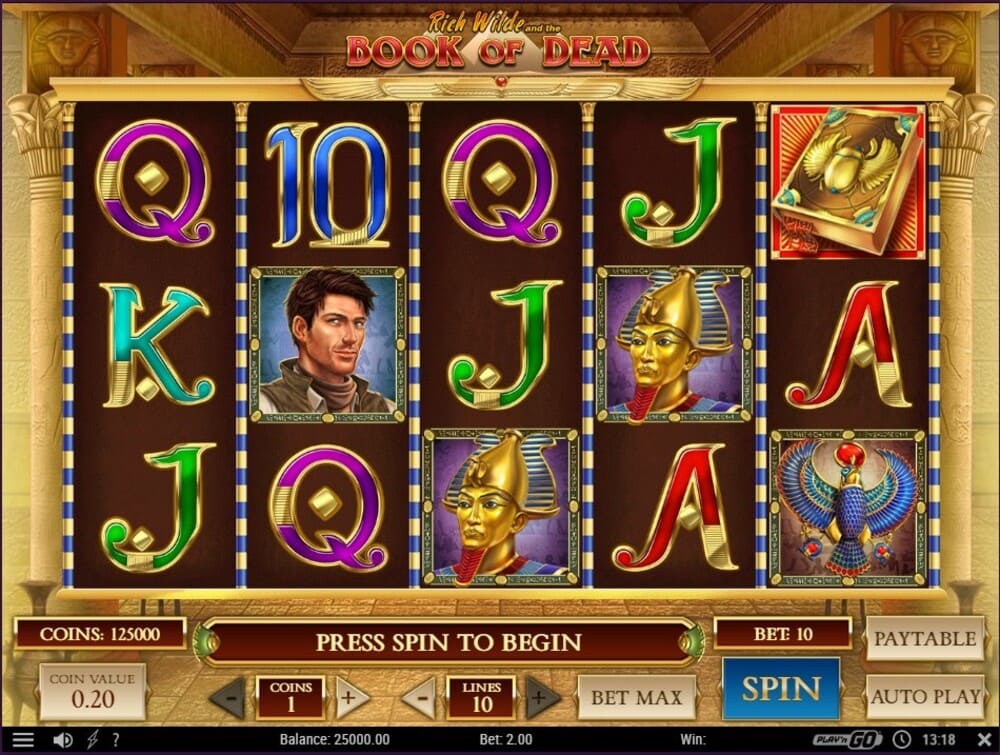 Book of Dead Slot - Real Money Casinos