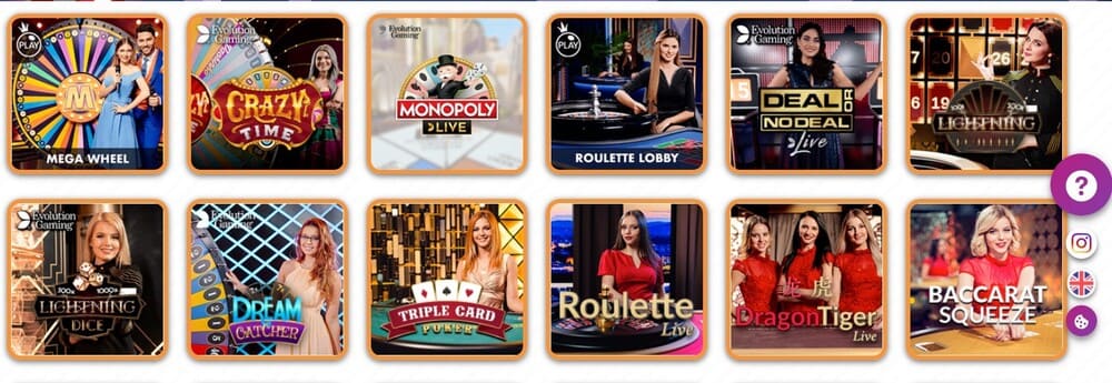 Cashimashi Live Casino - Real Money Casinos