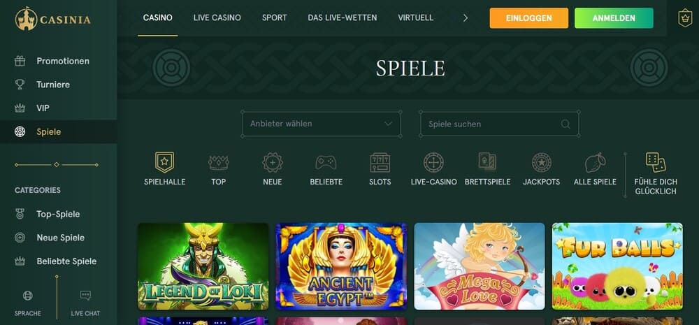 Casinia Slots