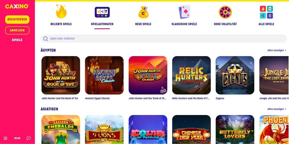 Caxino Slots - Unknown Online Casinos