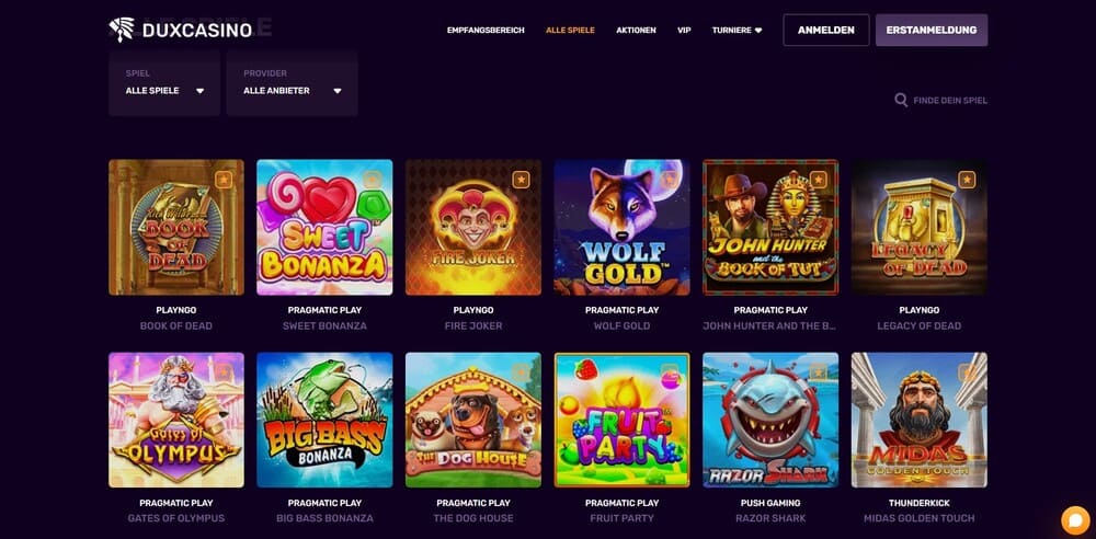 Duxcasino Slots - Unknown Online Casinos