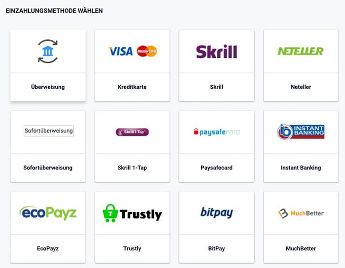 Payment Portfolio - Pinnacle Casino