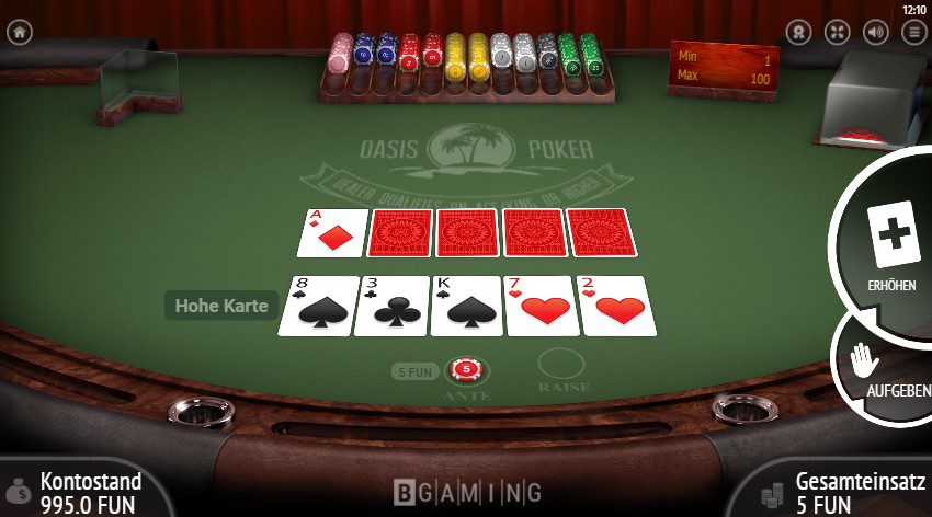 Poker at Rabona